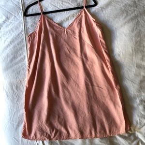 TNA (Aritzia) Light Pink Dress Large